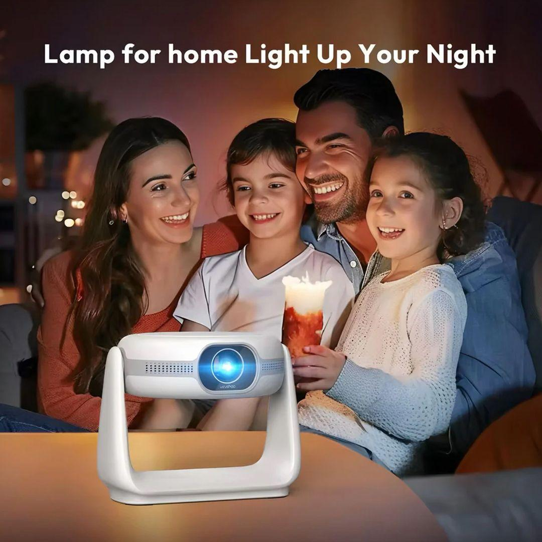 جهاز عرض بروجكتر سمارت أندرويد لاسلكي 5200 K1 مللي أمبير 1080 بكسل جهاز عرض بروجكتر سمارت أندرويد لاسلكي 5200 K1 مللي أمبير 1080 بكسل